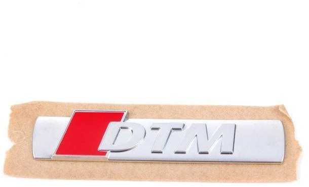 VAG AUDI A4 S4 05-08 A5 S5 12-16 Sparnas DTM Įrašo logotipas Emblema Originali 8E0853601A