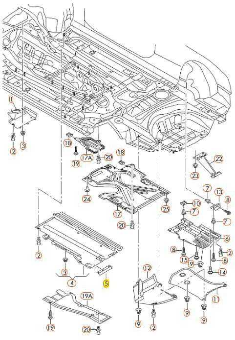 VAG AUDI A4 S4 A5 S4 A5 S5 RS5 apatinis dangtelis kairysis originalus 8K0825211B