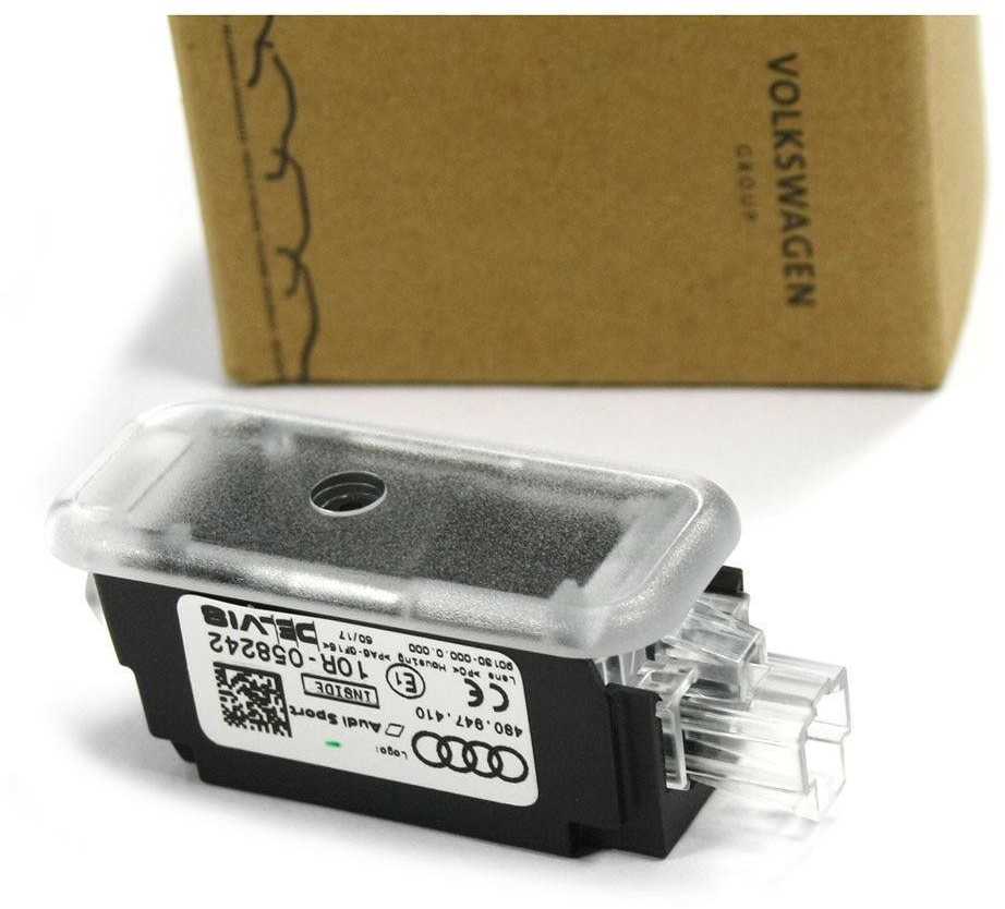 VAG Audi A4 / S4 B9 8W 2016 Audi Sport LED Priekinis Dešinės Durų Projektorius 4S0947410 Naujas