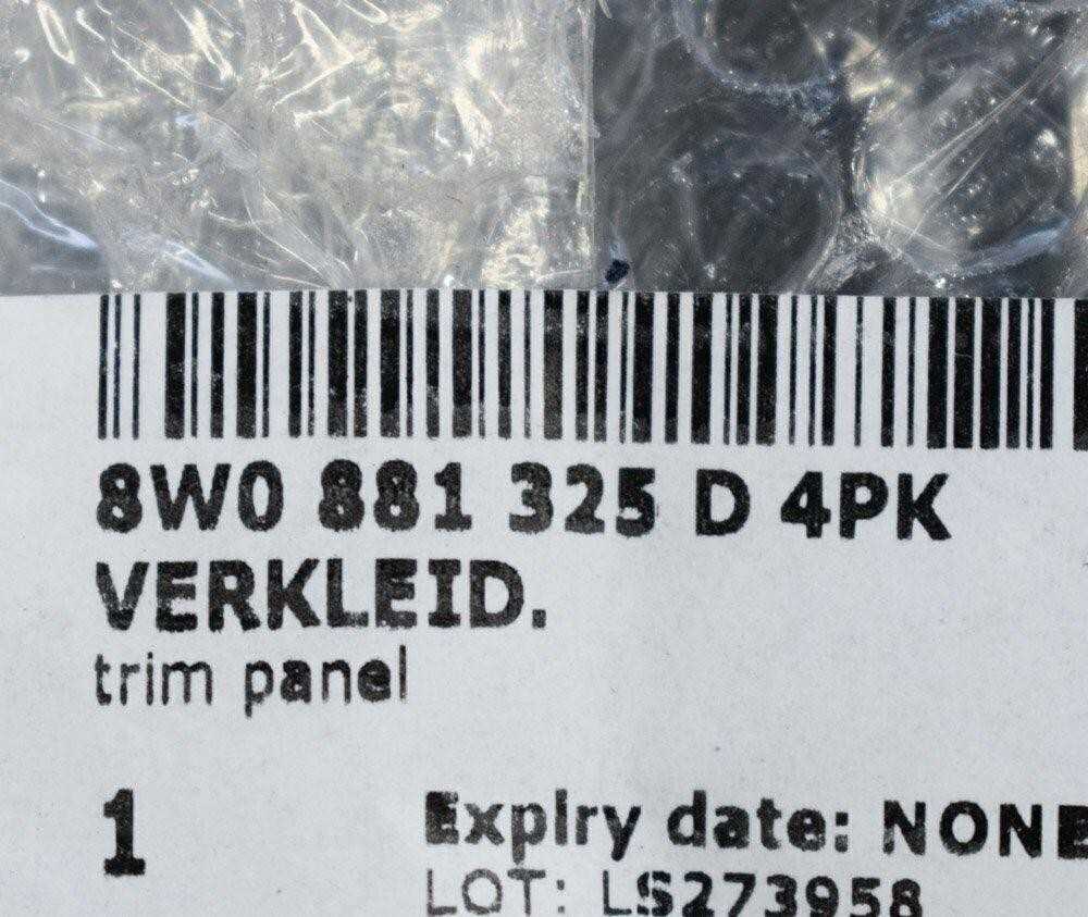 Vag Sėdynės Rėmo Apdailos Skydelis Elektra Juosmens Atrama Audi A4 A5 8W0881325D4PK Originalus