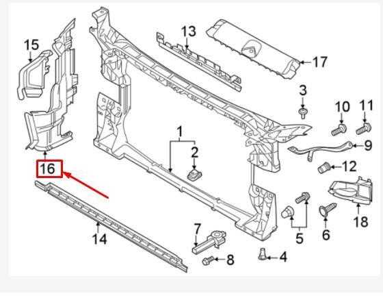VAG AUDI A5 8W6 Radiatoriaus dešinysis oro kanalas 8W6121284AF NAUJAS ORIGINALUS