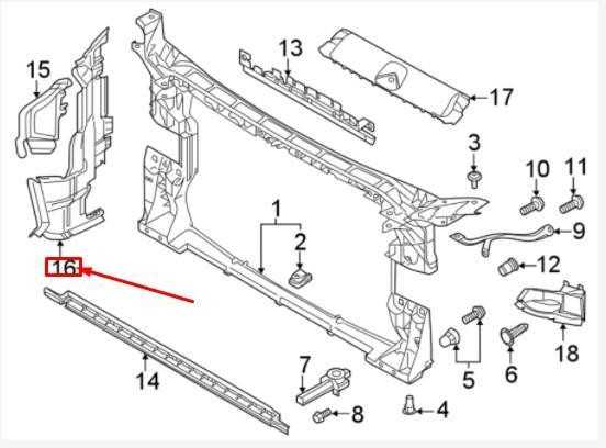 VAG AUDI A5 8W6 Radiatoriaus Kairysis Oro Kanalas 8W6121283AF NAUJAS ORIGINALUS