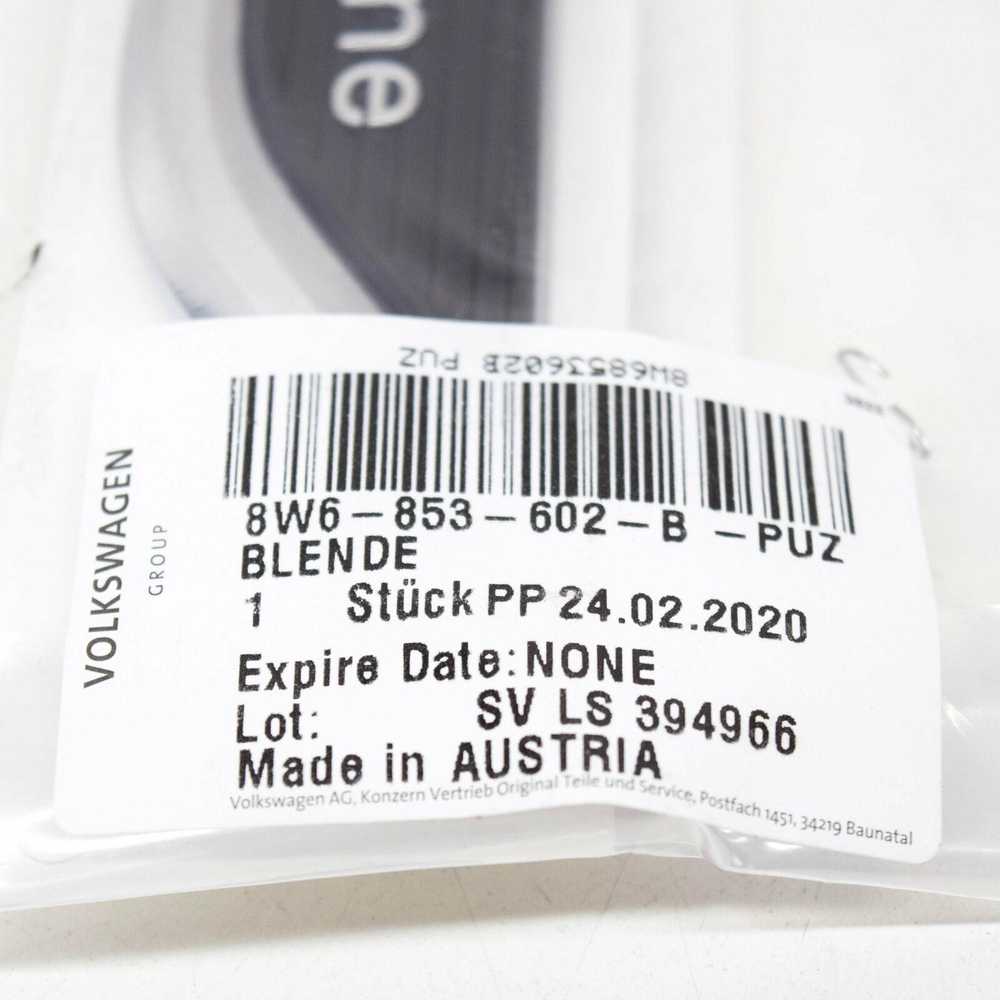 VAG AUDI A5 8W6 S-Line priekinio dešiniojo sparno emblema originali 8W6853602BPUZ