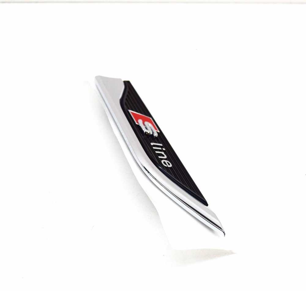 VAG AUDI A5 8W6 S-Line priekinio dešiniojo sparno emblema originali 8W6853602BPUZ