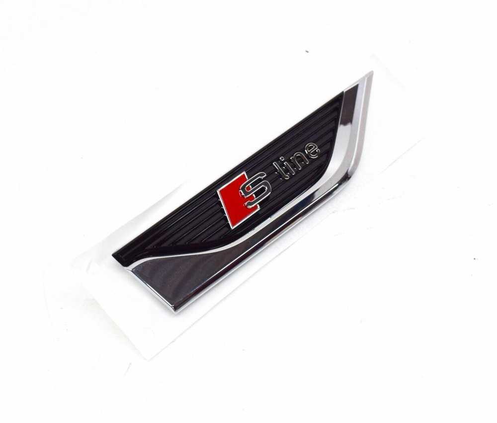 VAG AUDI A5 8W6 S-Line priekinio dešiniojo sparno emblema originali 8W6853602BPUZ