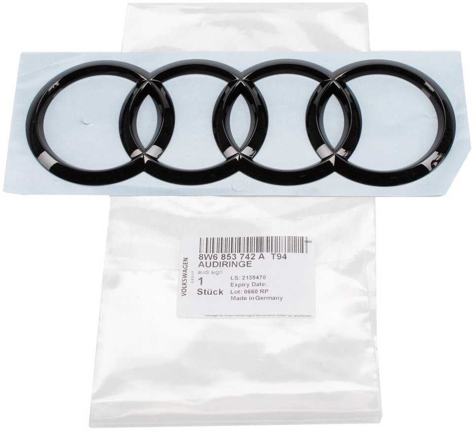 VAG Audi A5 A5 emblema originali 8W6853742AT94
