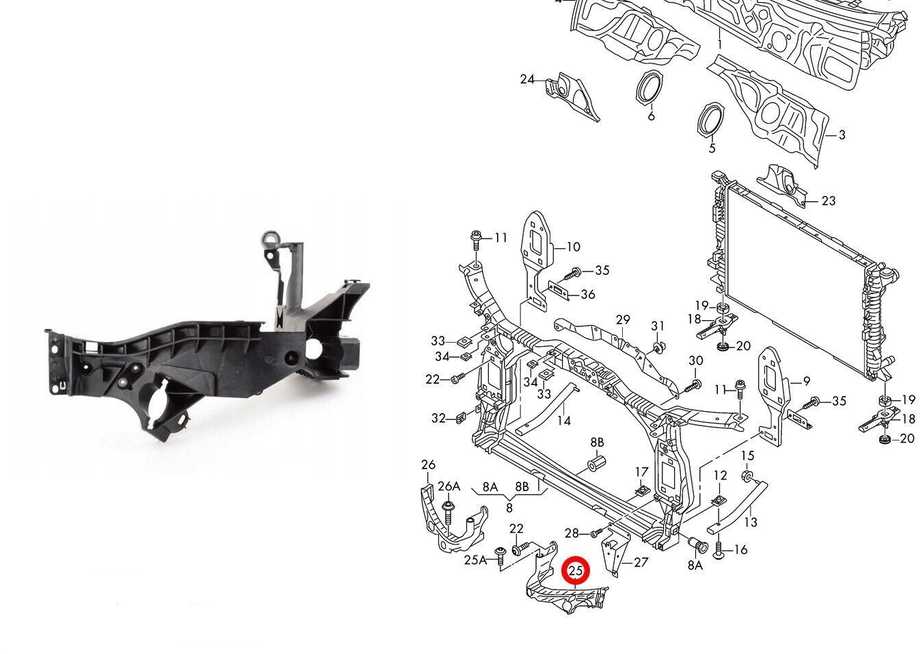 VAG Audi A5 RS5 Tolimųjų šviesų žibinto kairės pusės montavimas originalus 8T0805607D