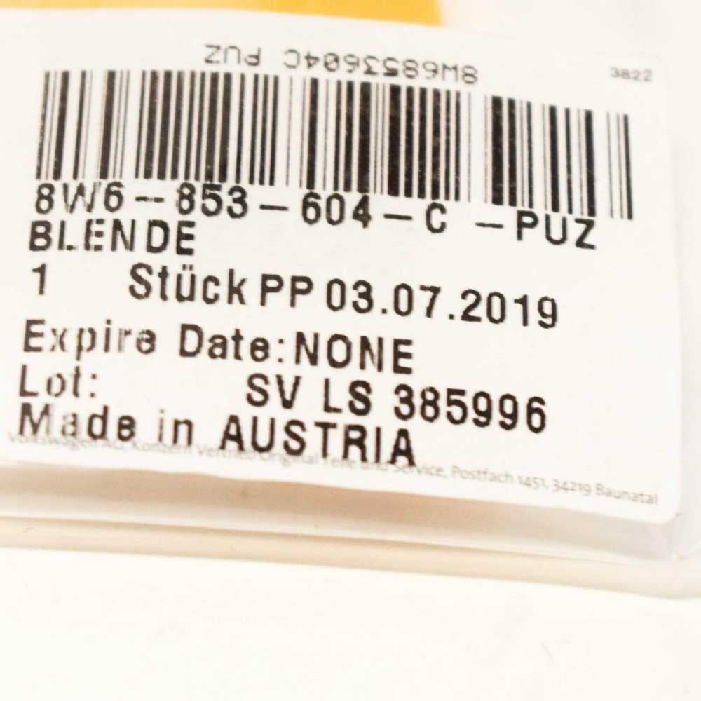 VAG Audi A5 S5 8W6 Priekinės Dešinės Pusės Durų Emblema 8W6853604CPUZ NAUJA ORIGINALI
