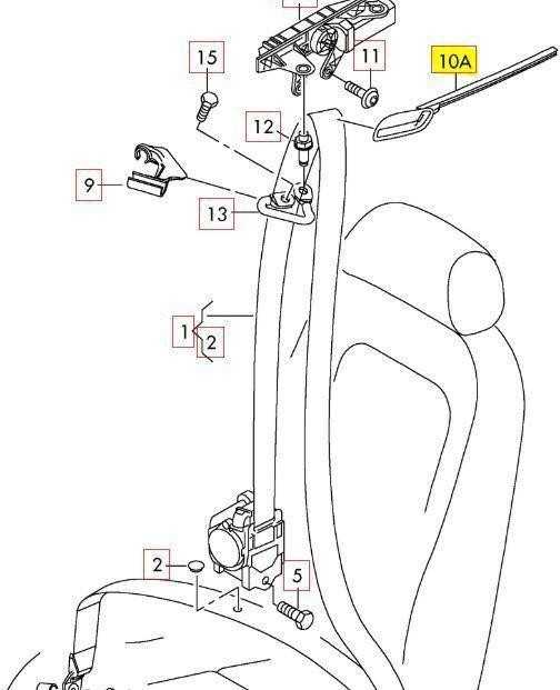 VAG Audi A5 S5 Cabriolet Saugos Dirzo Juodo Laikiklio Ilgintuvas Originalus 8F0859762A6PS