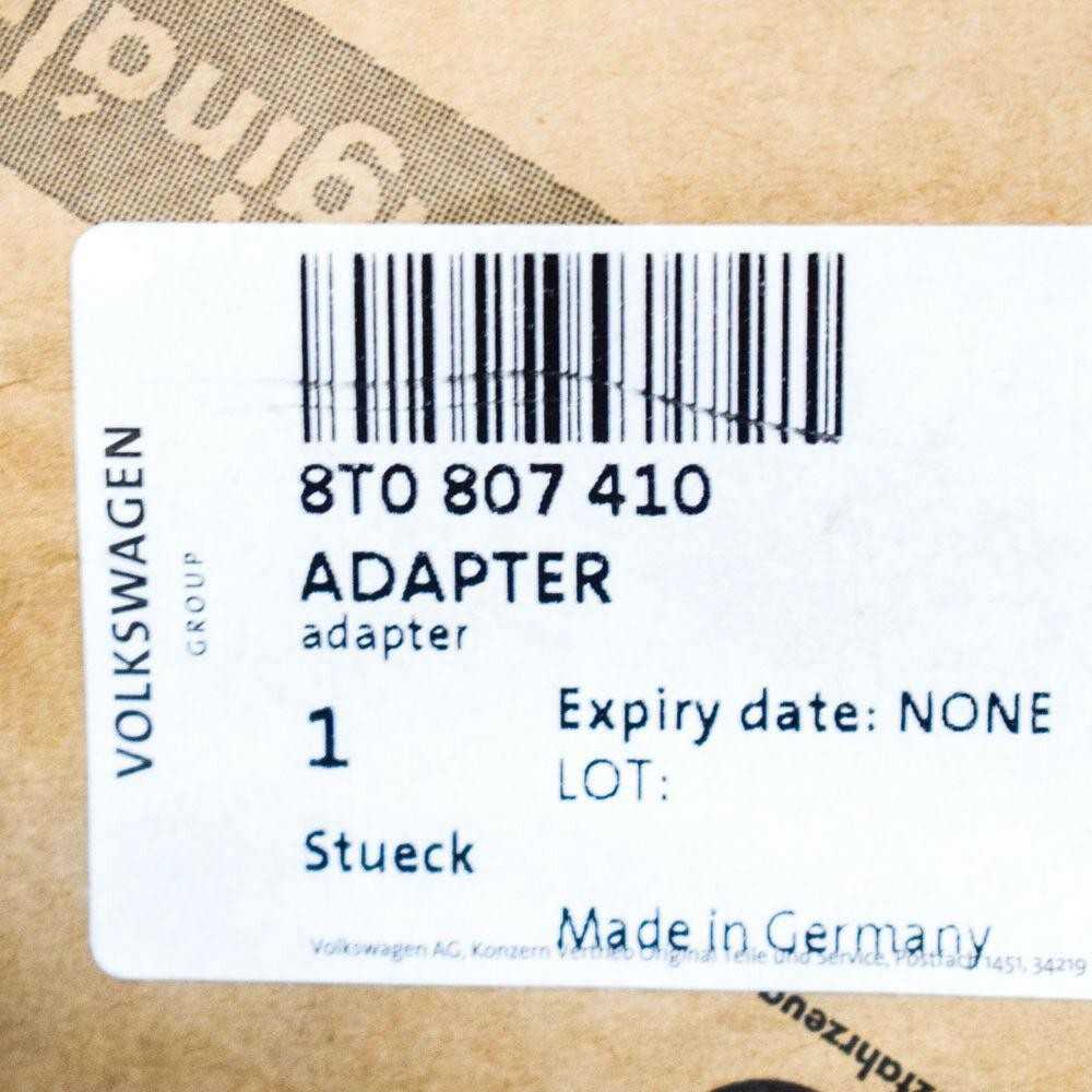 VAG AUDI A5 variklio apsauga dešinėje pusėje adapteris 8F7 8T0807410 2014