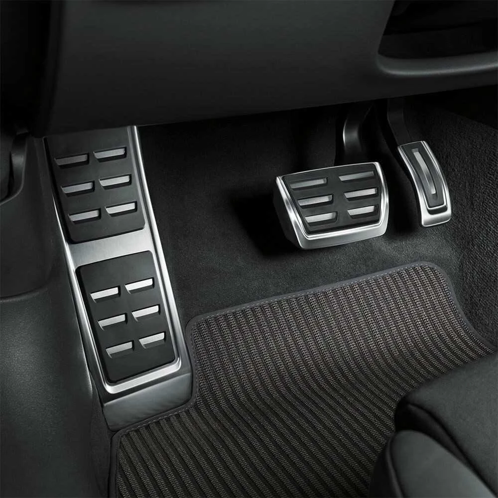 VAG Audi A6 A7 4K Nerūdijančio plieno pedalai ir kojų atrama 4K1064205A Originali