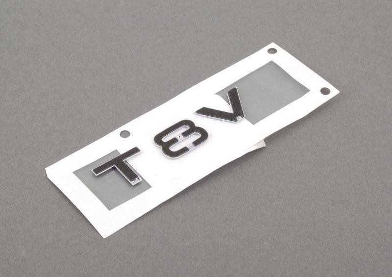VAG AUDI A6 A7 A7 A8 Chrome V8T šoninė emblema originali 4H08536012ZZ