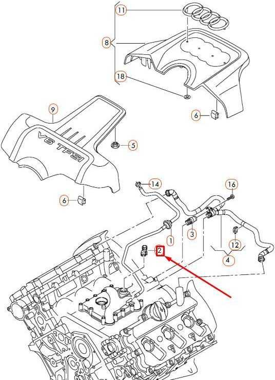 VAG Audi A6 A7 Quattro Q7 karterio kvėpavimo vamzdelis 3.0L originalus 06E103213