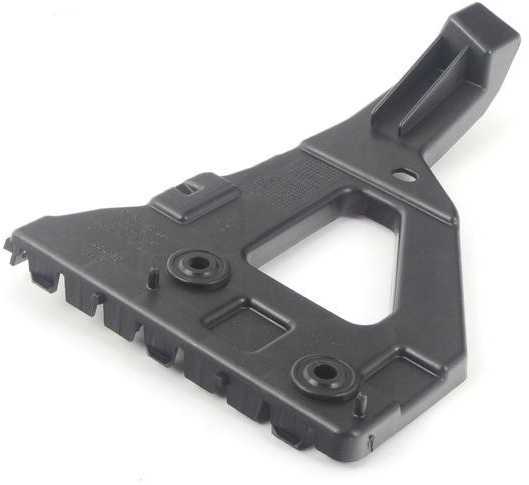 VAG AUDI A6 C6 C6 Priekinio bamperio kreipiančioji dešinioji dalis originali 4F0807228