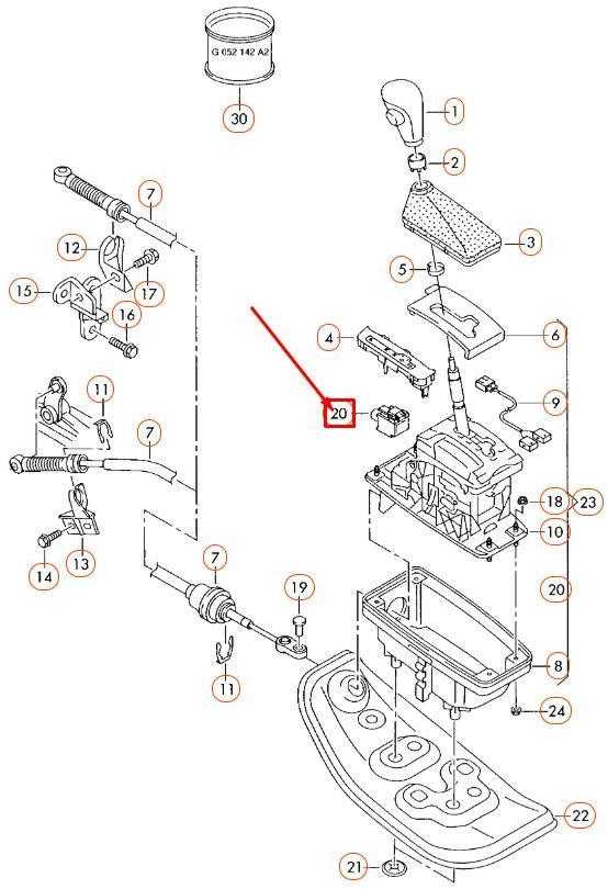 VAG AUDI A6 C6 Pavarų perjungimo užraktas Solenoidas Elektromagnetas 4F0927353A NAUJAS ORIGINALUS