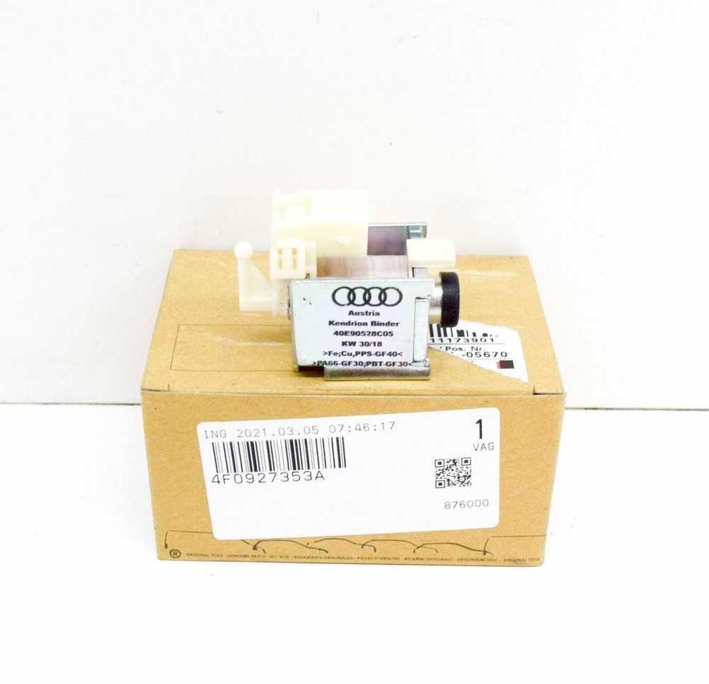 VAG AUDI A6 C6 Pavarų perjungimo užraktas Solenoidas Elektromagnetas 4F0927353A NAUJAS ORIGINALUS