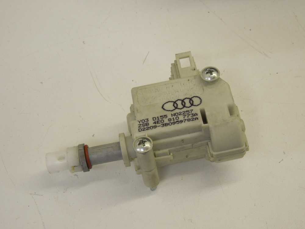 VAG "Audi A6 C6 Q7" pirštinių dėžutės servo užrakto atleidimo variklio solenoidas 3B0959782A originalus
