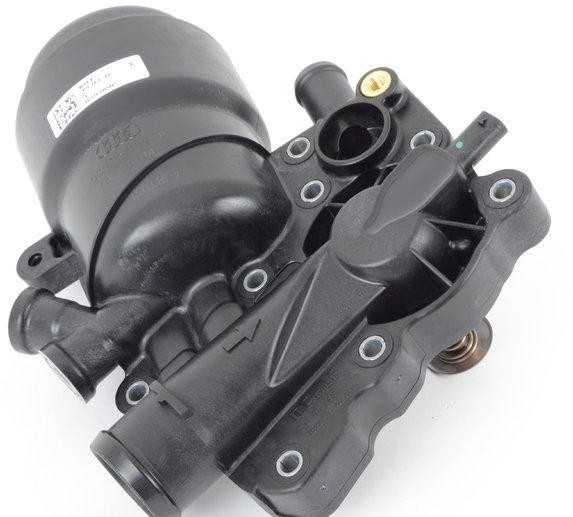 VAG AUDI A6 C7 3.0 dyzelinio tepalo filtro korpuso flanšas originalus 059115389P