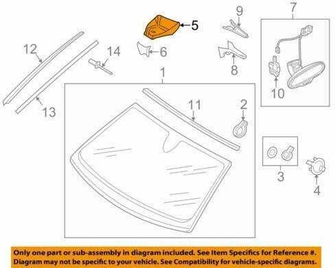 VAG Audi A6 C7 A7 A7 Soul Juodas galinio vaizdo veidrodėlio viršutinės apdailos dangtelis originalus 4G0907299AA4PK