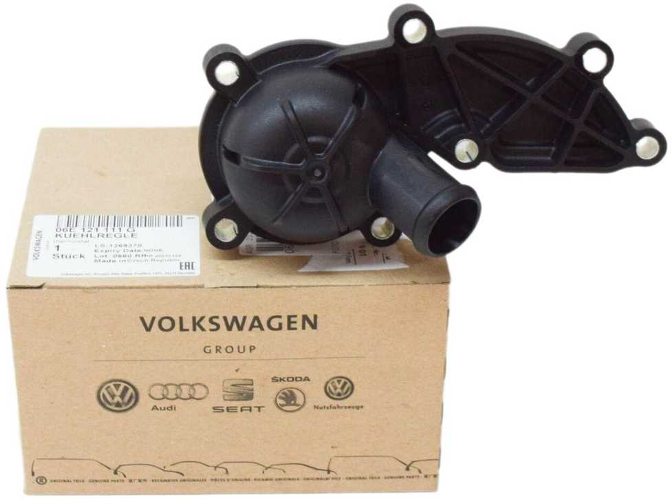 VAG AUDI A6 C7 aušinimo skysčio termostatas originalus 06E121111G