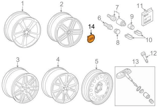 VAG AUDI A6 C7 centrinis stebulės dangtelis originalus 8T0601170ART7