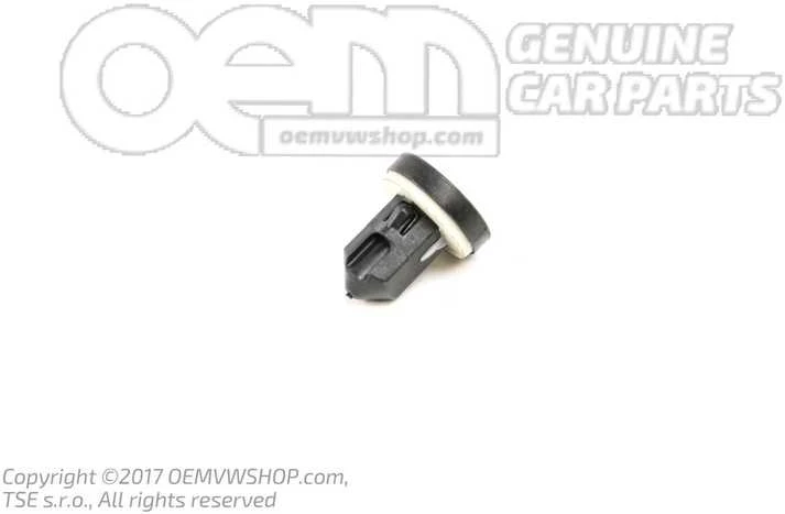 VAG AUDI A6 C7 Galinio valstybinio numerio ženklo laikiklio veržlė, originali 4G0827310