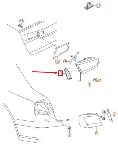 VAG AUDI A6 C7 galinis dangtelis kairysis originalus 4G5945255A