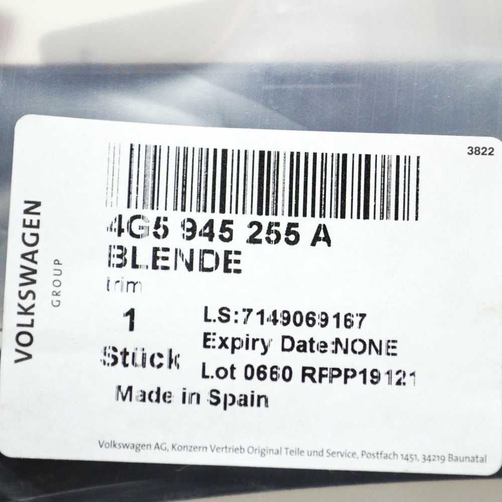 VAG AUDI A6 C7 galinis dangtelis kairysis originalus 4G5945255A