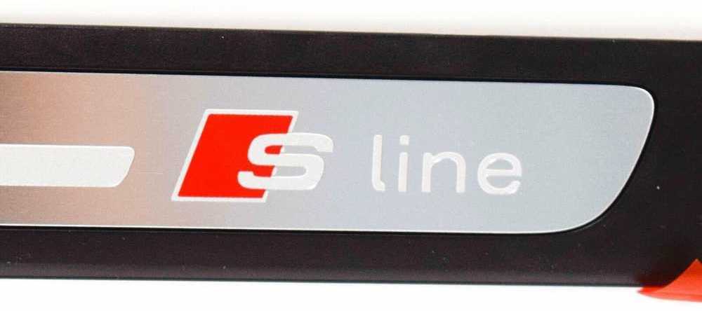 VAG Audi A6 C7 Priekinės Kairės Durų Slenksčio Juosta S-Line 4G0853373B9B9 NAUJA ORIGINALI
