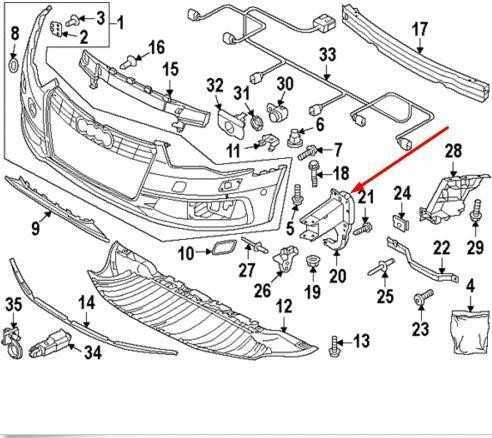VAG AUDI A6 C7 Priekinio bamperio kairiojo sustiprinimo kronšteinas originalus 4G0807133F
