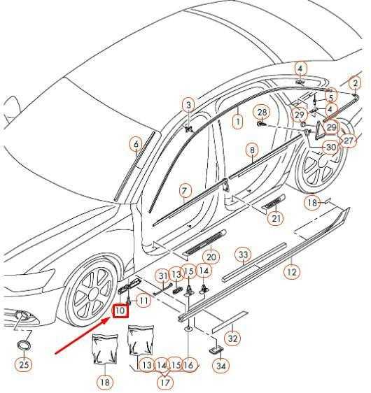 VAG AUDI A6 C7 Priekinis Dešinysis Šoninis Panele Laikiklis 4G0853922B NAUJAS ORIGINALUS