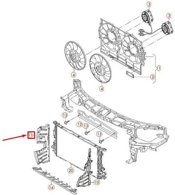VAG AUDI A6 C7 Radiatoriaus Dešinės Oro Gido 4G0121284BC NAUJAS ORIGINALUS