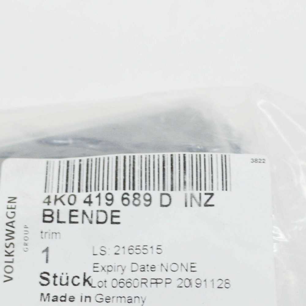 VAG AUDI A6 C8 Vairo ratlankis S Emblema Trim Genuine 4K0419689DINZ