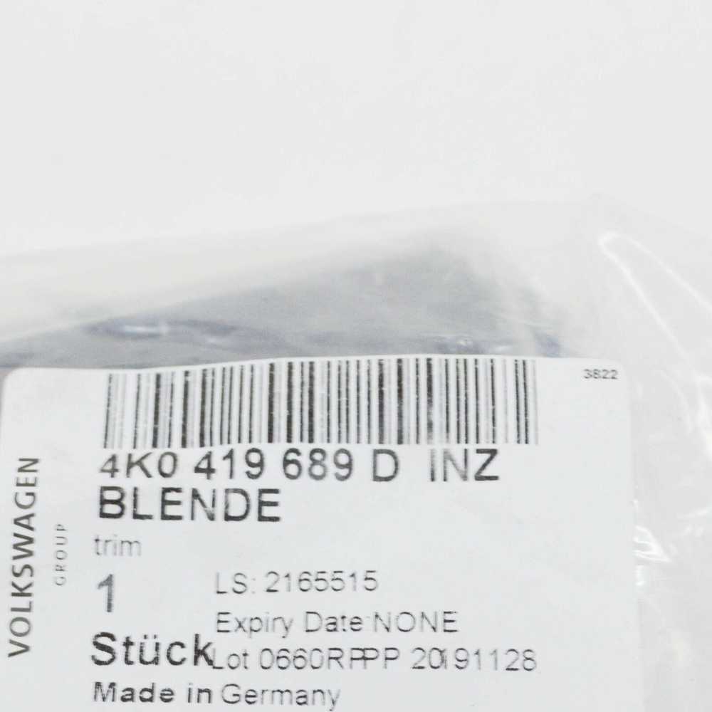 VAG AUDI A6 C8 Vairo ratlankis S Emblema Trim Genuine 4K0419689DINZ