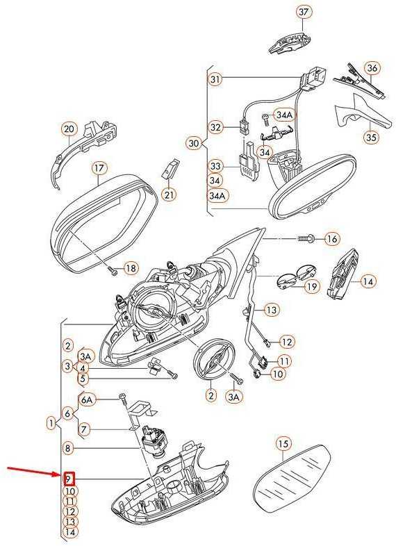 VAG AUDI A6 išorinio veidrodžio korpuso apdailos detalė originali 4G0858524A01C