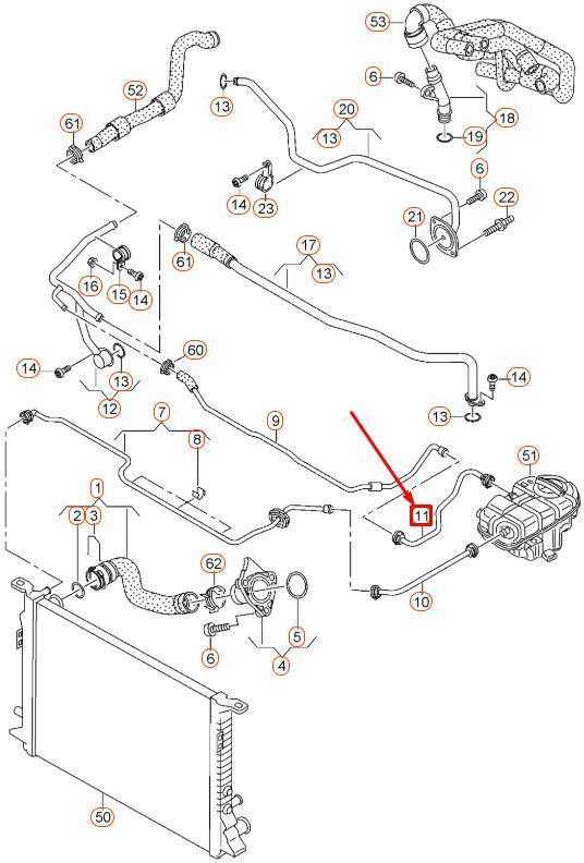 VAG Audi A6 Išsiplėtimo bakelio ventiliacijos vamzdelio linija originali 4G0121081CS