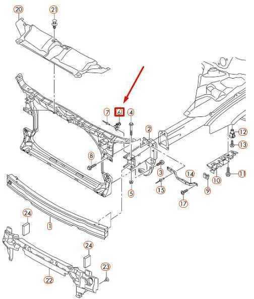 VAG AUDI A6 RS6 A7 RS7 priekinio bamperio grotelių laikiklis originalus 4G0807333