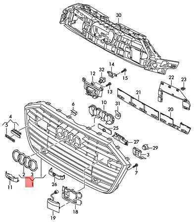 VAG Audi A6 S6 Avant Quattro 4A 2019 Juodos Chromo Radiator Grilis Originalus 4K08536513FZ