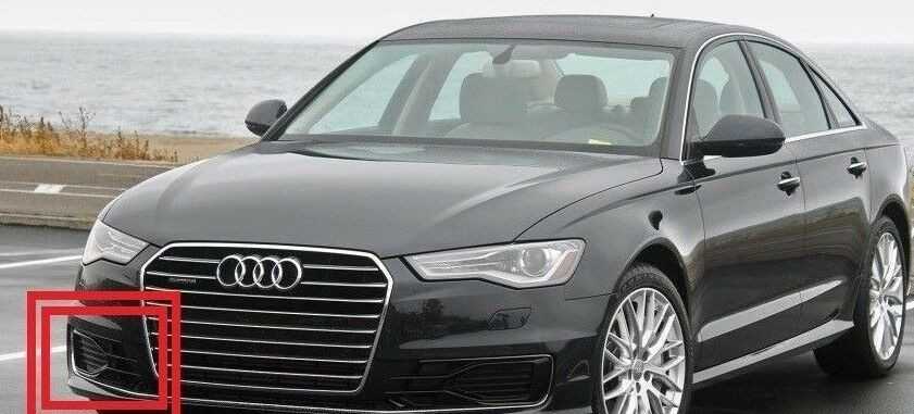 VAG AUDI A6 S6 priekinis bamperis apatinė dešinė rūko grotelė 4G0807648T94 originali