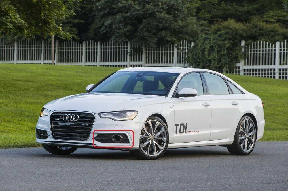 VAG AUDI A6 S6 priekinis S-Line bamperis kairiojo rūko žibinto grotelės originalus 4G0807681E9B9