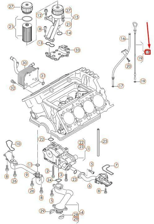VAG Audi A6 universalas S6 quattro A8 S8 Q7 4E2 4E8 4F2 4F5 alyvos matuoklis originalus 079115611R