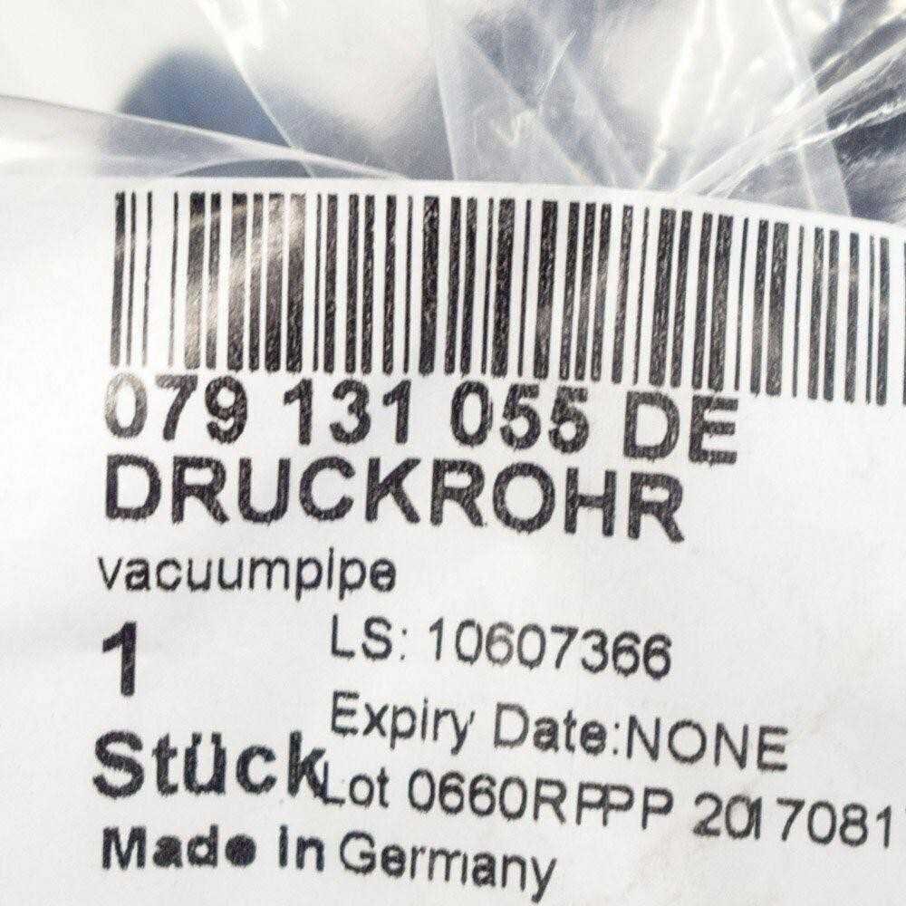 VAG AUDI A6 vakuuminiai vamzdžiai su solenoido vožtuvu C7 S6 309kw 079131055DE naujas originalus