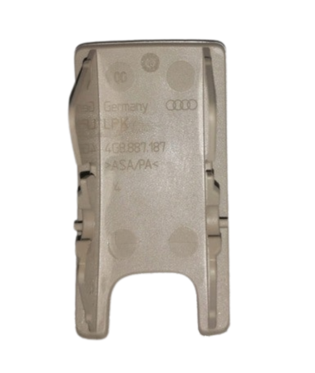 VAG Audi A7 4G A6 A6 C7 ISOFIX lizdo apdailos dangtelis Atlas rusvai gelsvas Genuine 4G8887187BV2