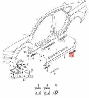 VAG AUDI A7 4G8 Sportback galinis dangtelis originalus 4G8853869GRU