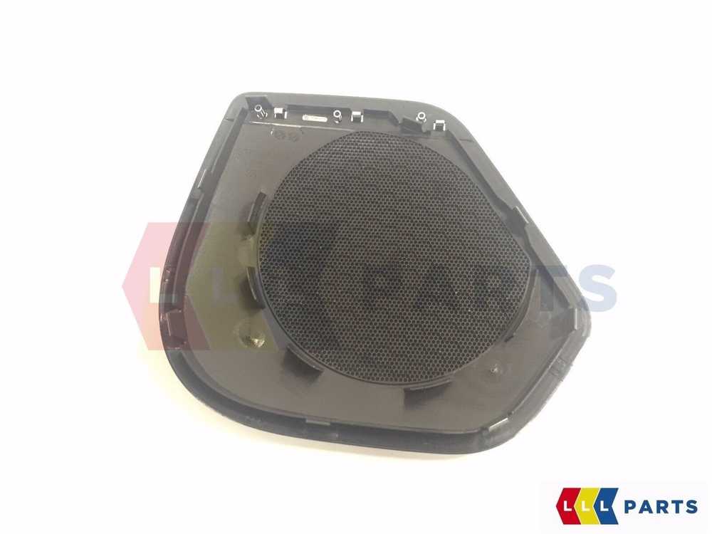VAG AUDI A7 BOSE N/S kairės pusės galinių durelių juodas garsiakalbio dangtelis 4G8035435A4PK originalus