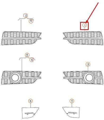 VAG AUDI A7 grotelės Originalios 4G8807647H9B9