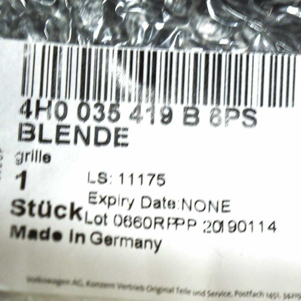 VAG Audi A8 D4 Kairio Pusės Priekinio Skydelio Garsiakalbio Dangtelis 4H0035419B6PS NAUJAS ORIGINALUS