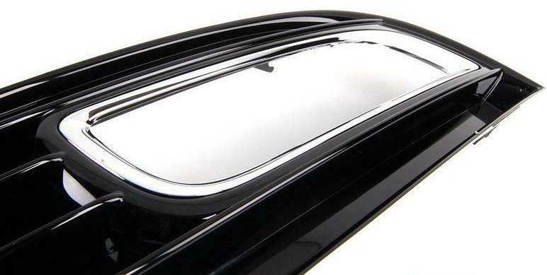 VAG Audi A8/S8 (08-10) Priekinis bamperis O/S Dešinysis rūko žibinto grotelės 4E0807680B Originalus