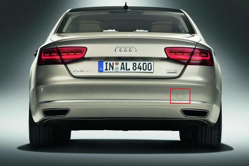 VAG Audi A8 S8 Quattro vilkimo kilpos dangtelis originalus 4H0807441AGRU