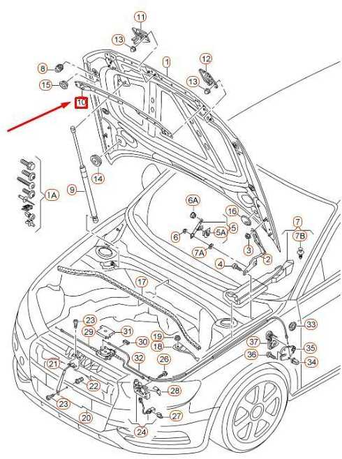 VAG AUDI Audi A3 Cabriolet Priekinė kraštų apsauga originali 8V0823126B